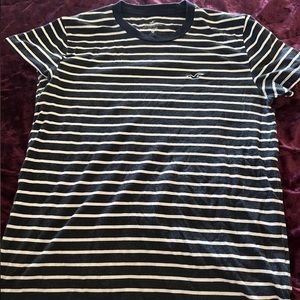 Men’s Striped Hollister T Shirt